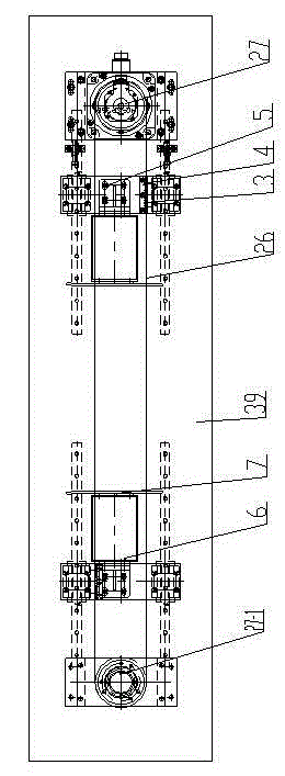 90-degree rotating mechanism and method for multiple pieces of stacked disposable mattresses