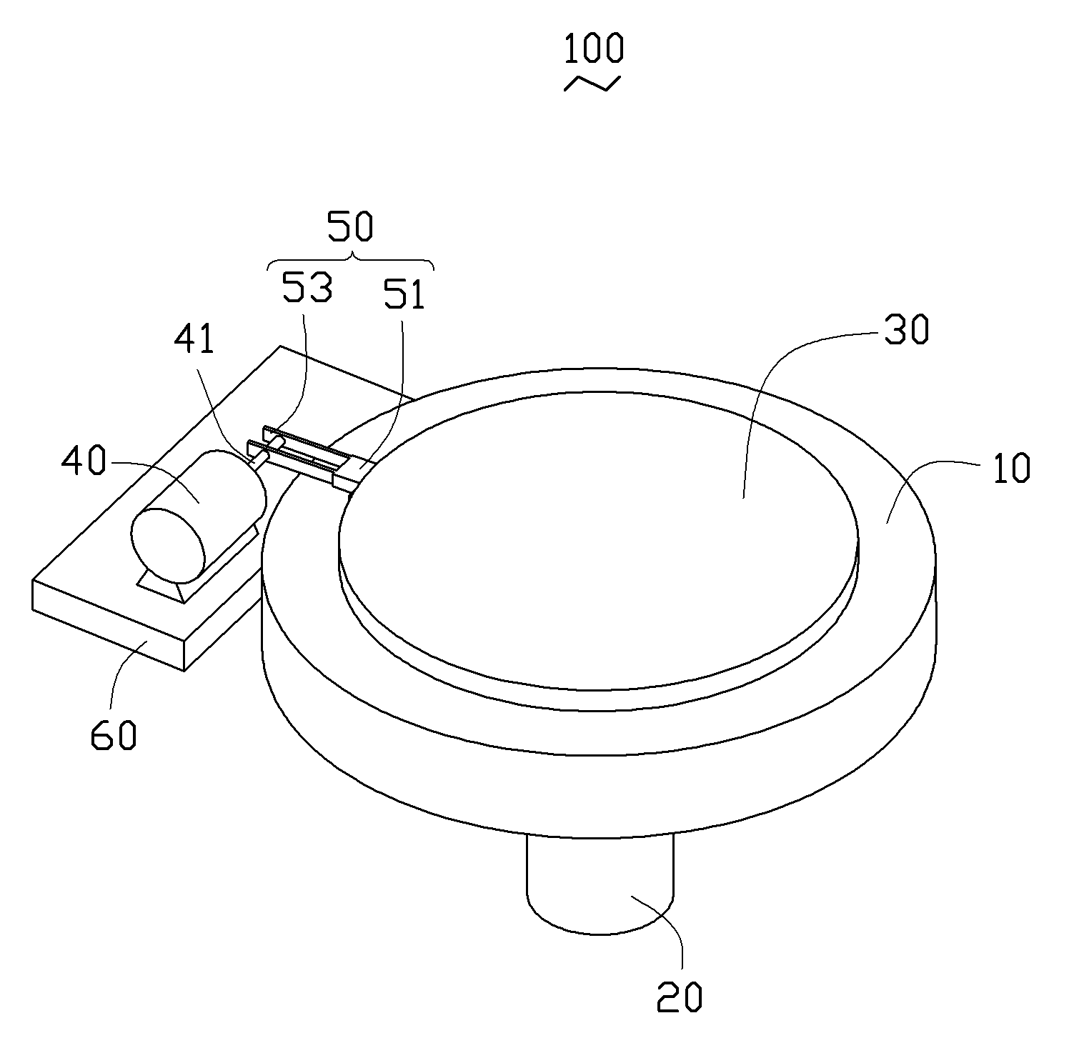 Film material processing device and vapor deposition equipment with same