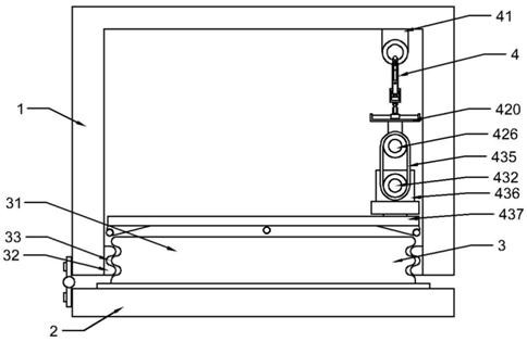 An electrical distribution switch cabinet