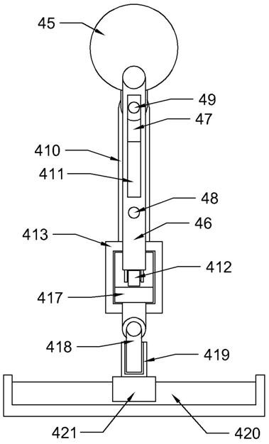 An electrical distribution switch cabinet