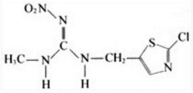 Insecticidal composition containing clothianidin and pirimicarb