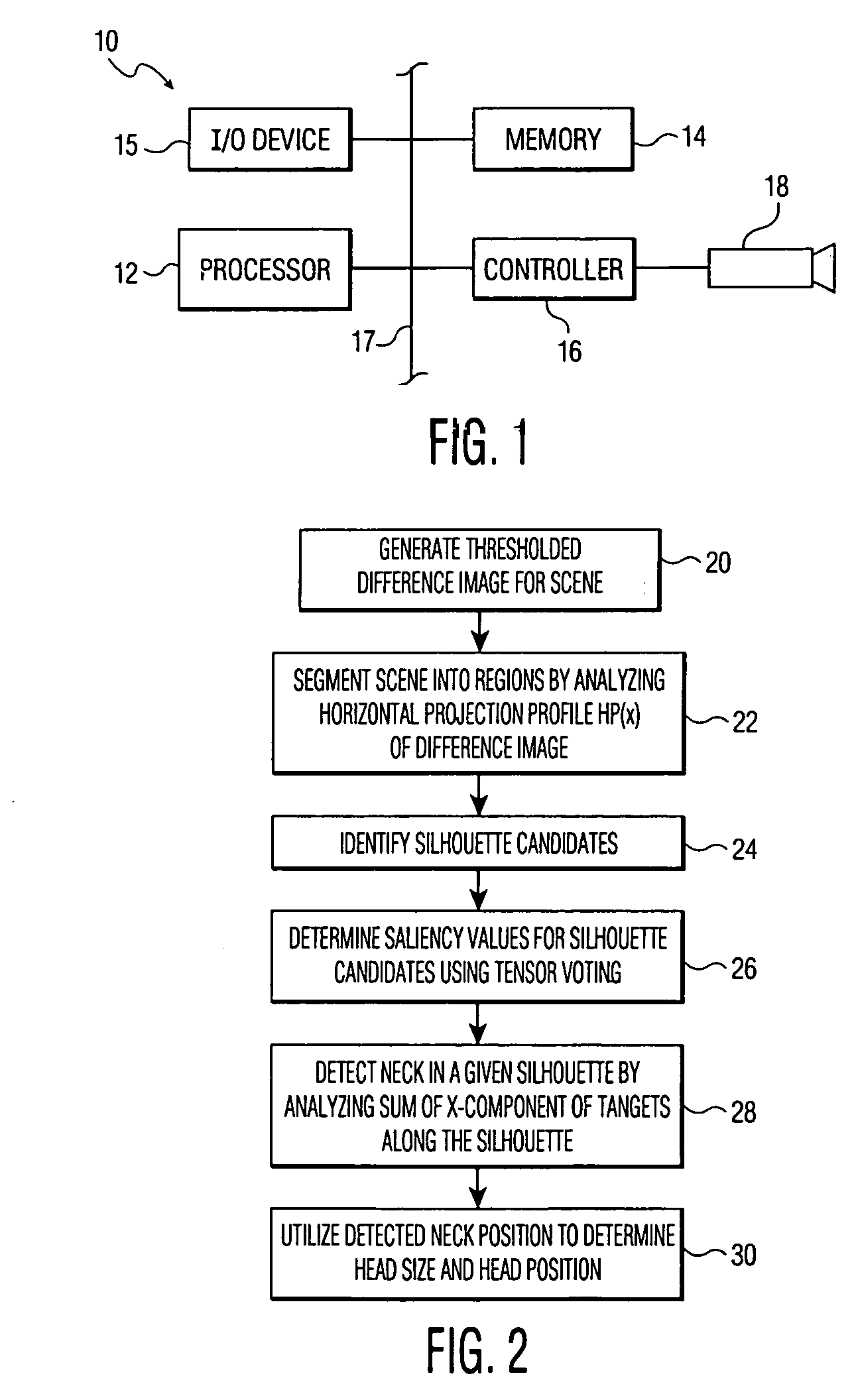 Method and apparatus for detecting moving objects in video conferencing and other applications