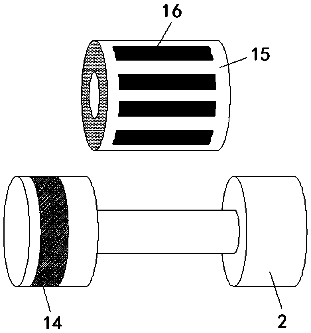 High-concealment safety device for encryption case