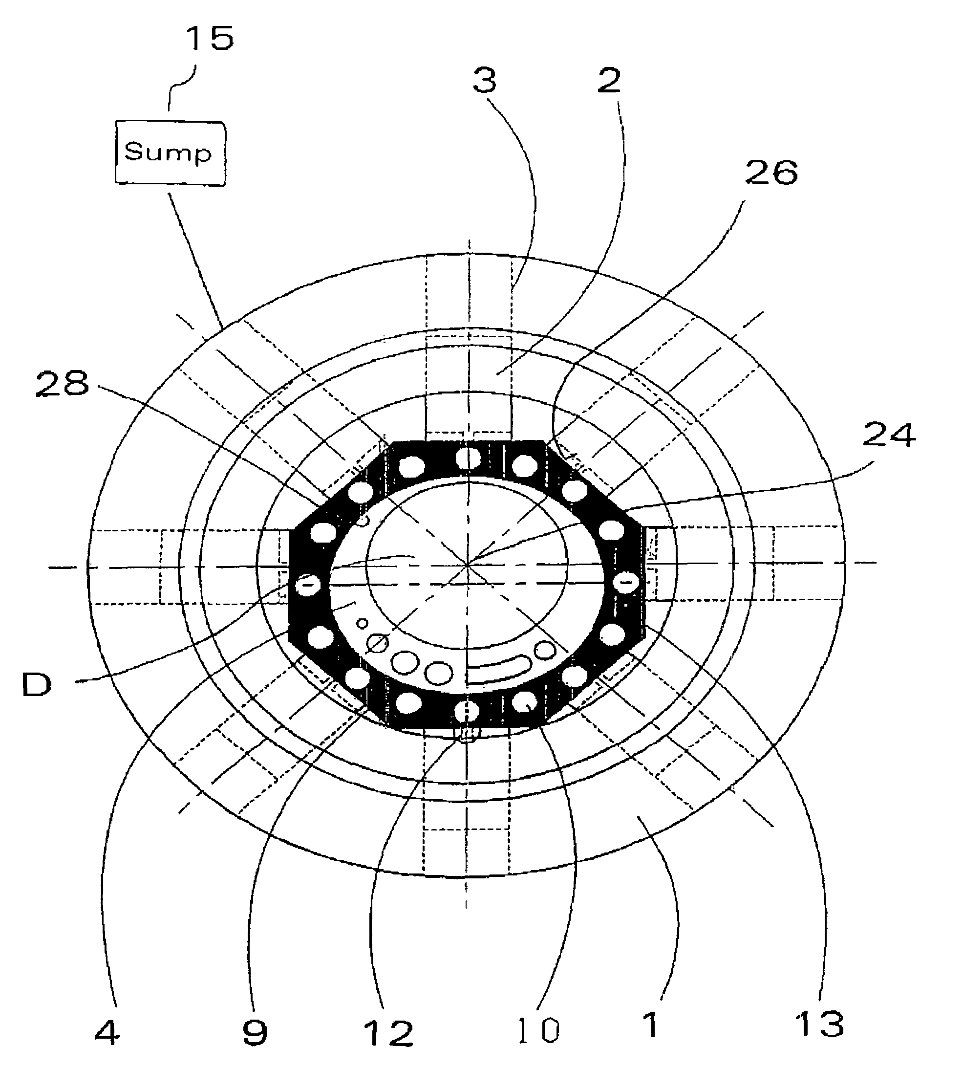 Radial piston pump