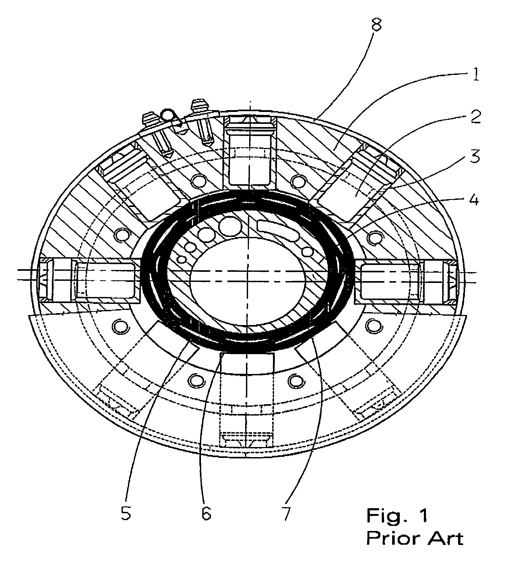 Radial piston pump