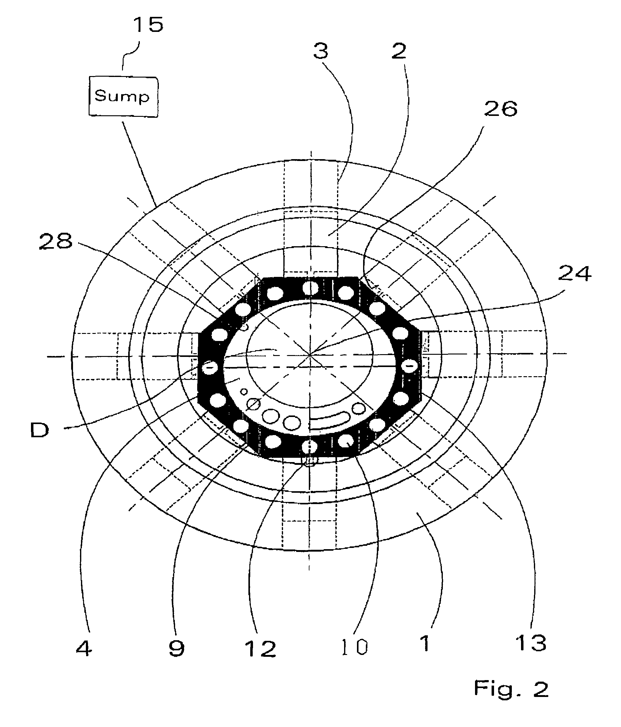 Radial piston pump