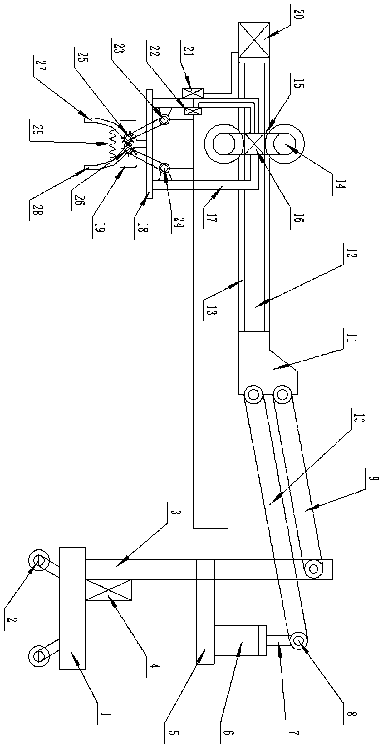 Ore sorting process and equipment based on image recognition technology and mechanical arm