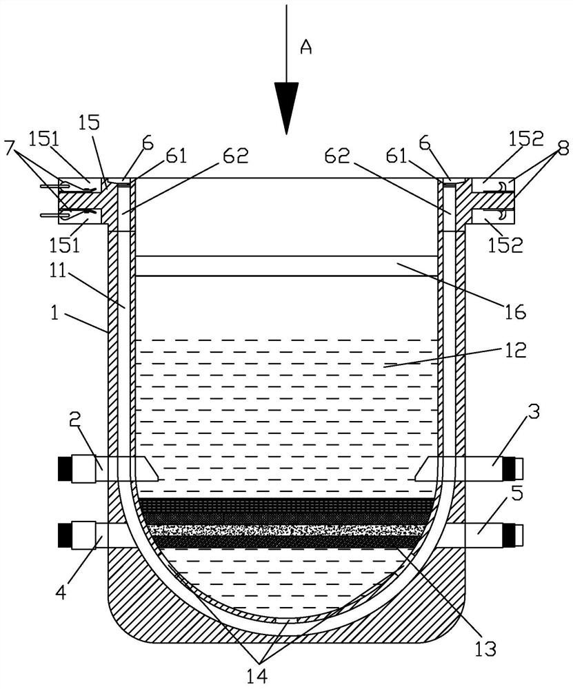 Sewage treatment ecological barrel and construction method thereof