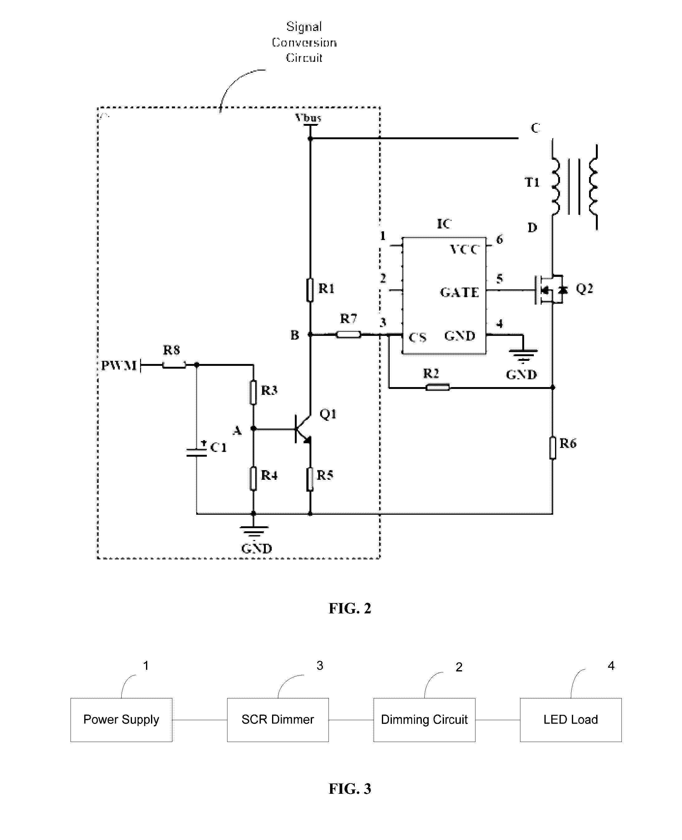 Dimming circuit and dimming system  suitable for scr dimmer circuit