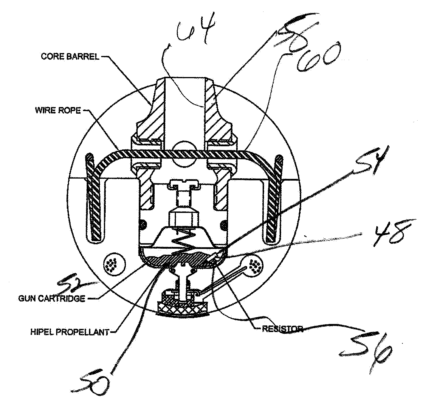 Resistor-based Ignition System for a Core Gun