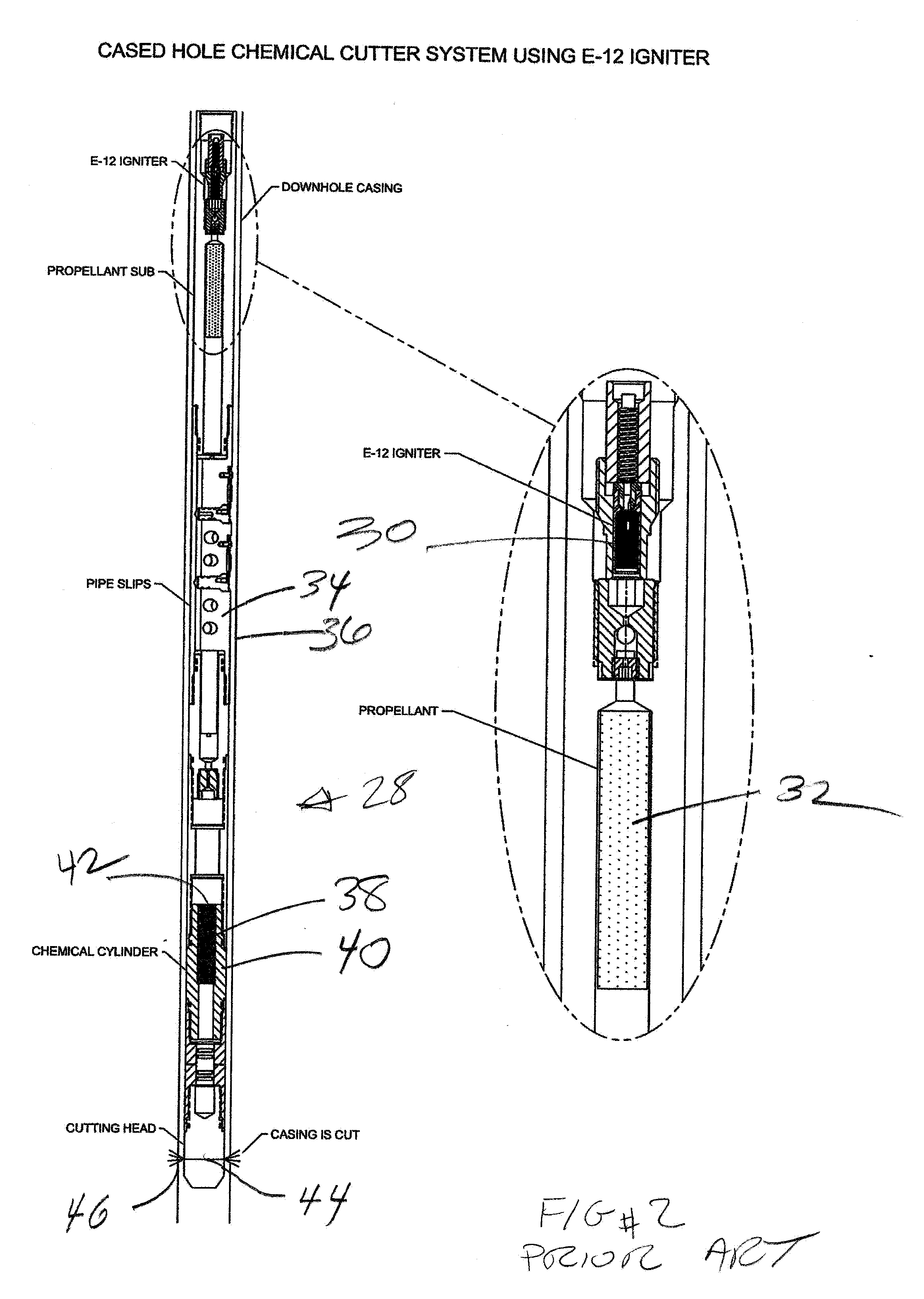 Resistor-based Ignition System for a Core Gun