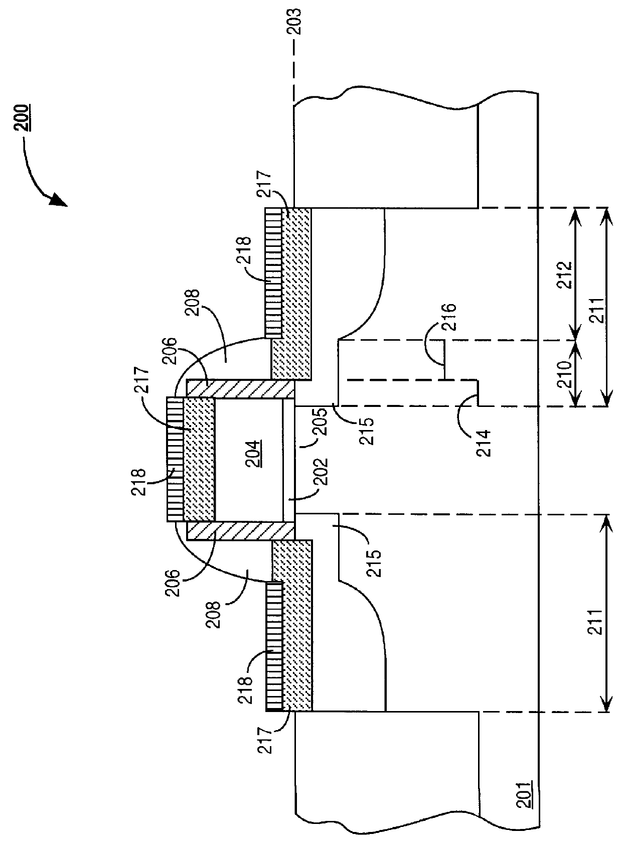 Method of fabricating a MOS transistor with a raised source/drain extension
