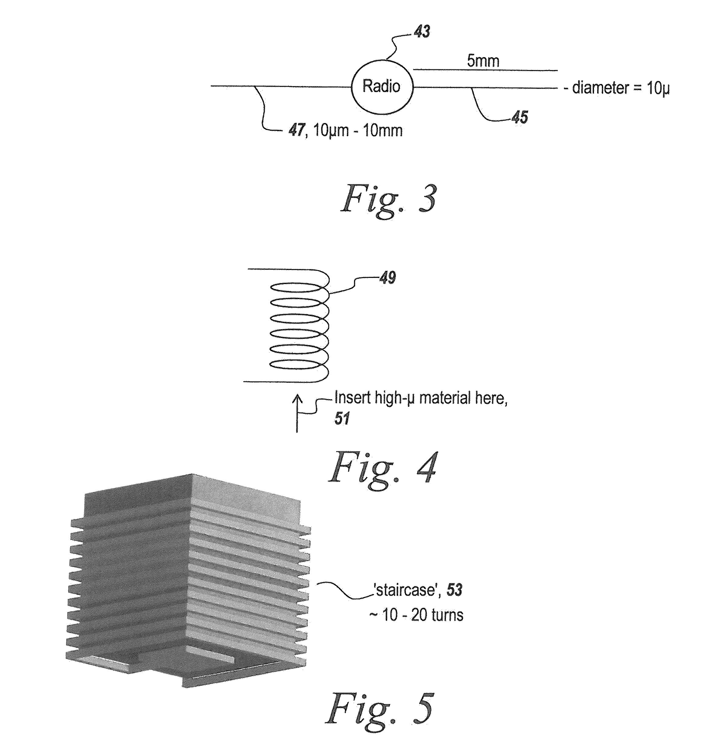 Method of tracking a container using microradios