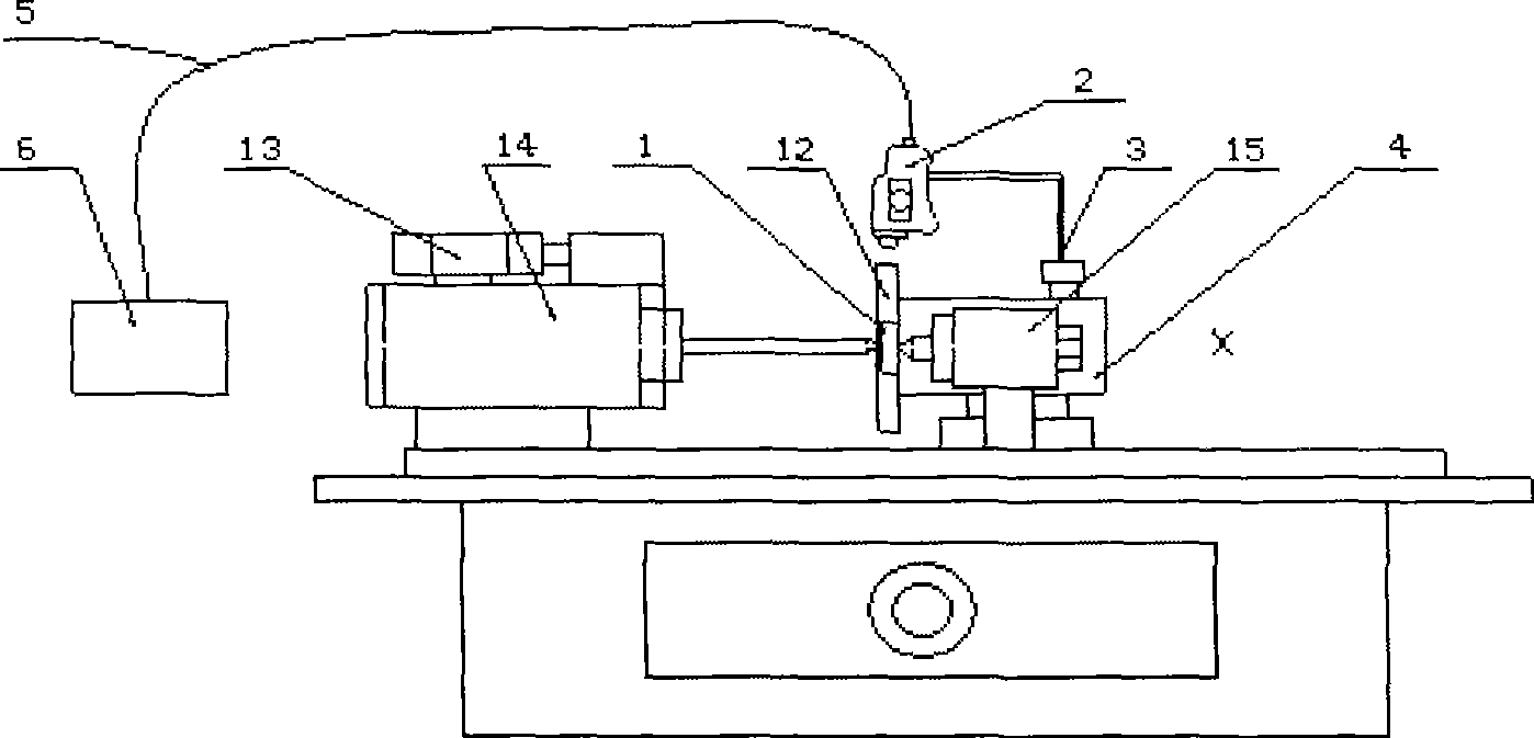 Cam grinding control system and method based on PC and infrared thermal imaging system