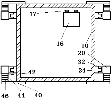 Semi-submerged housing structure and application method thereof