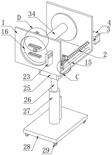 Power line storage device based on ship electrical equipment