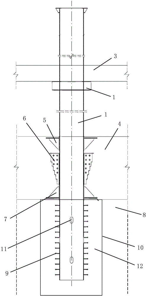 Construction method of large-diameter digging pile in subway station on upper-soft and lower-hard stratum