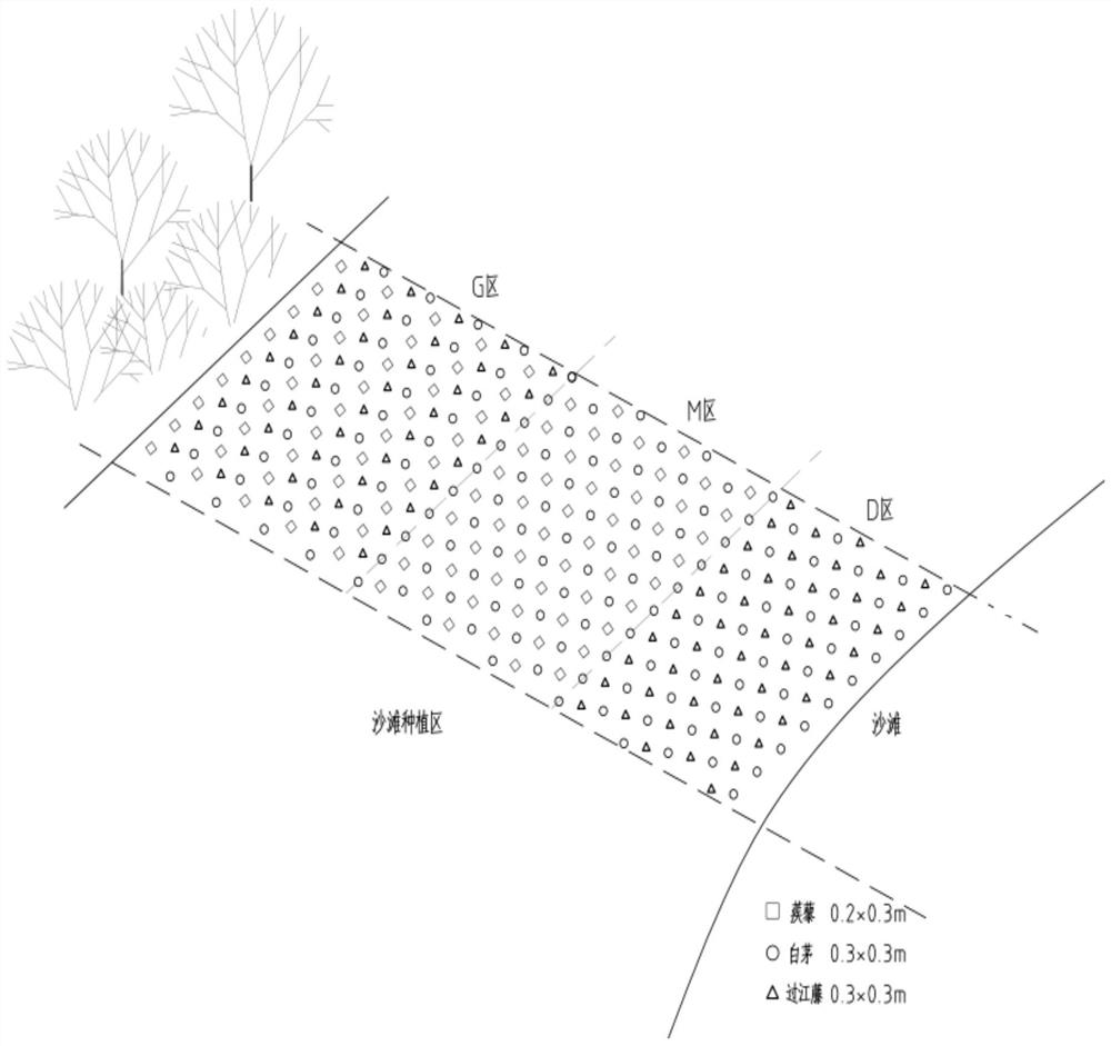 Costal plant community and construction method thereof