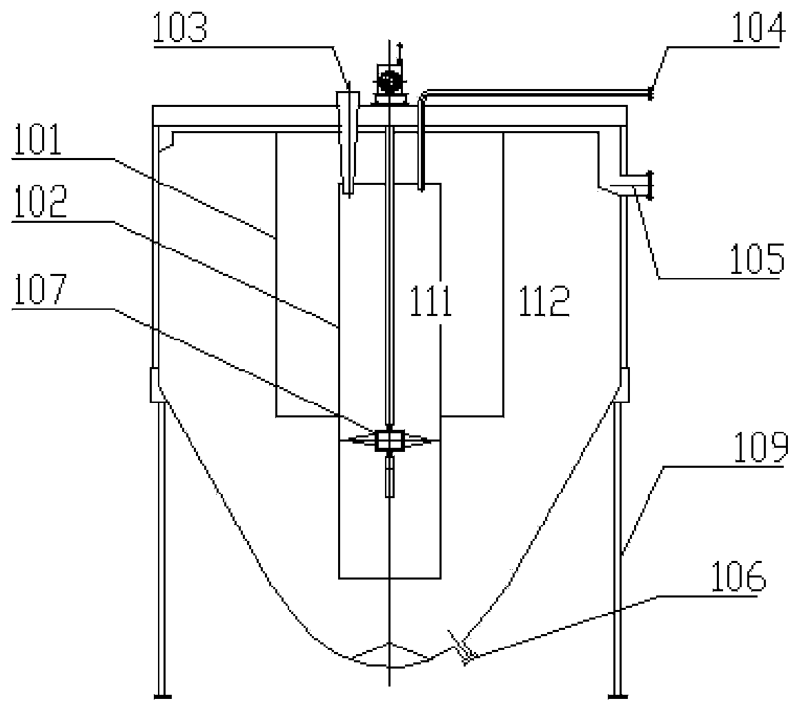 Crystallizer for hydrolyzing carnallite