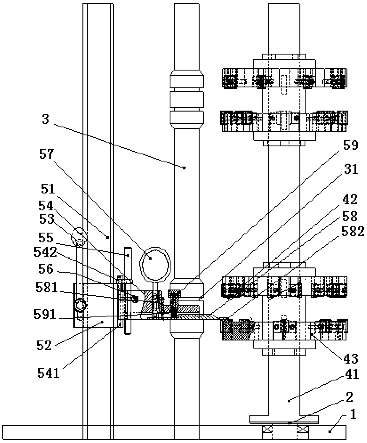 Composite tool setting and adjudging device