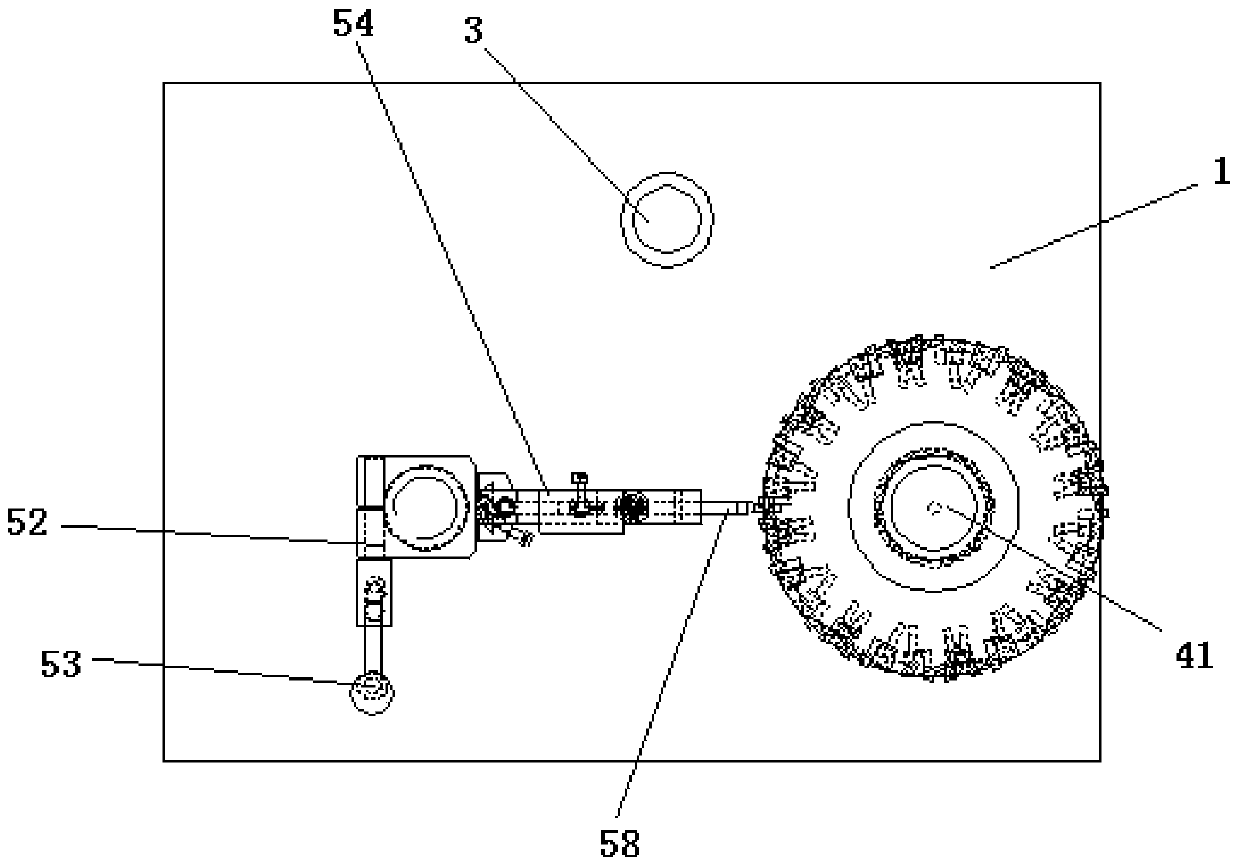 Composite tool setting and adjudging device
