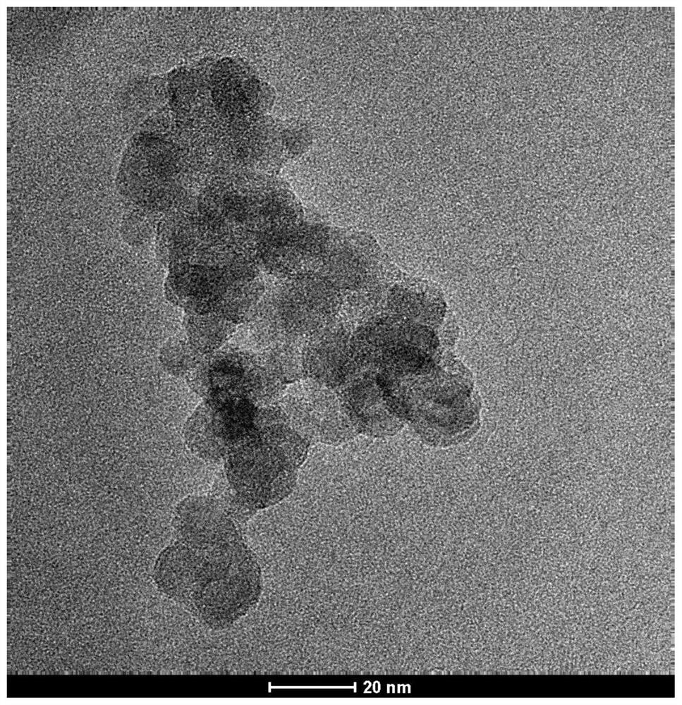 Terbium-doped calcium fluoride nanoparticles, sol-gel hybrid material and preparation method