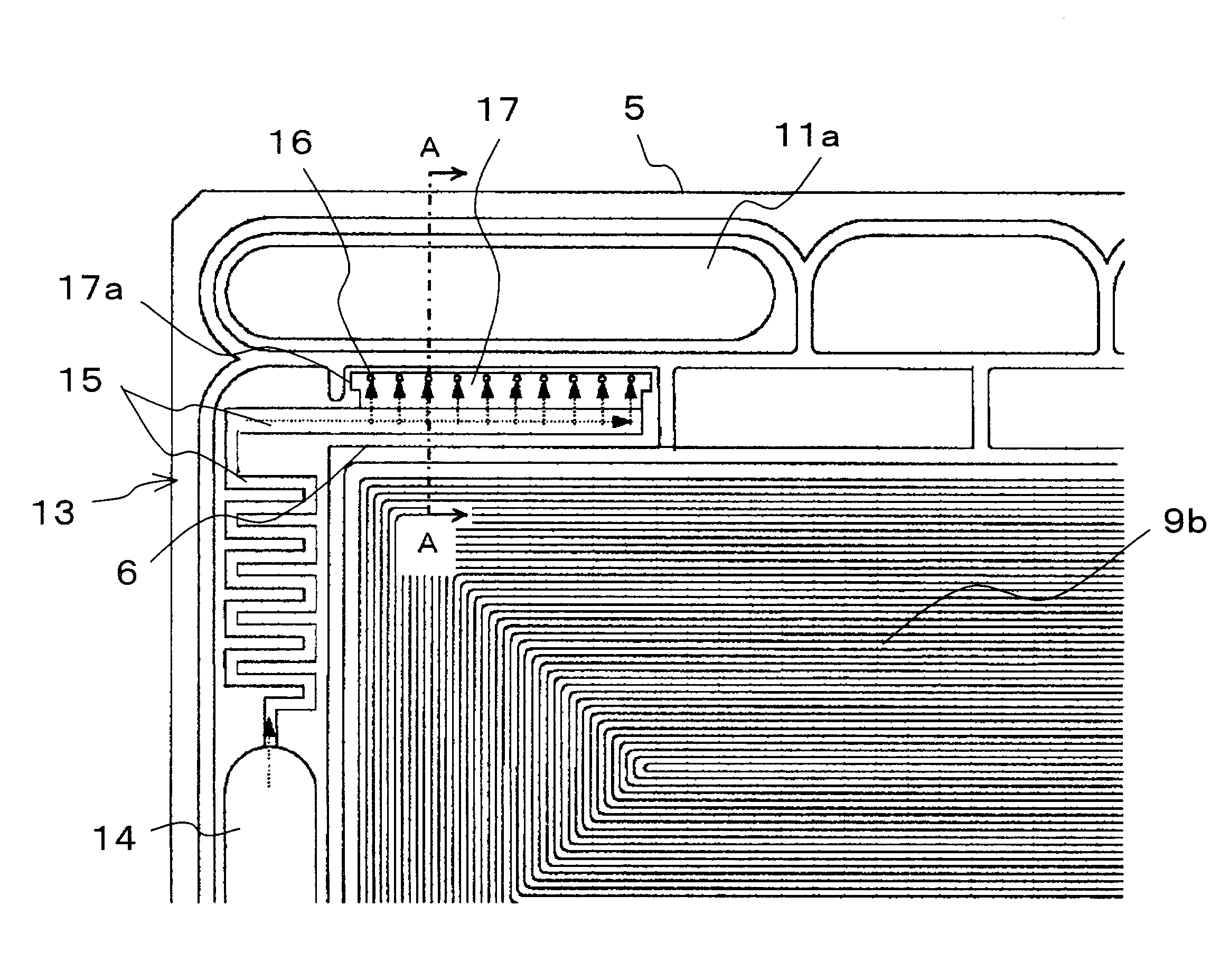 Polymer electrolyte fuel cell stack and method for operating the same and gas vent valve