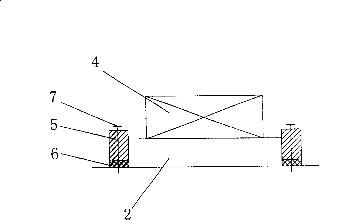 Low temperature construction method for bridge support grouting
