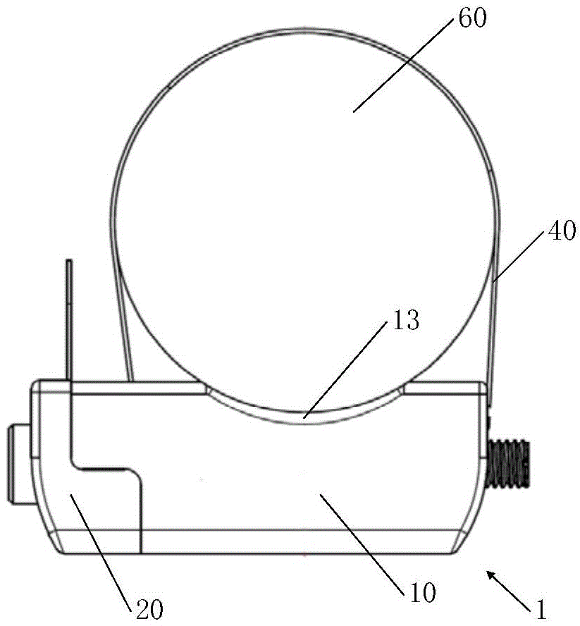 Belt type fastening device