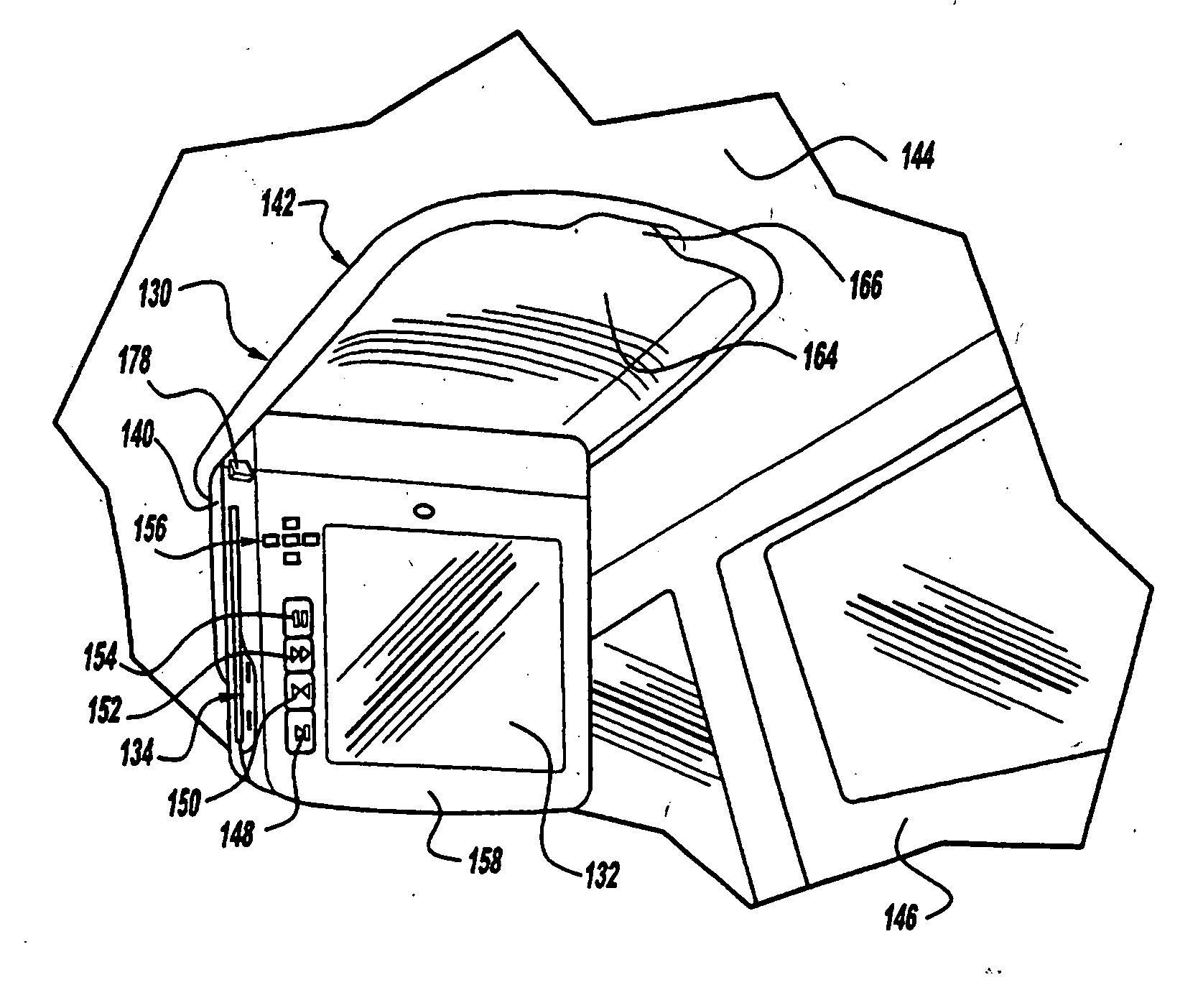 Video display system for a vehicle