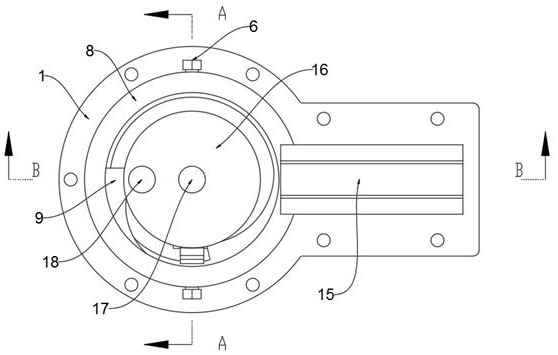 Limiting device for prefabricated part machining