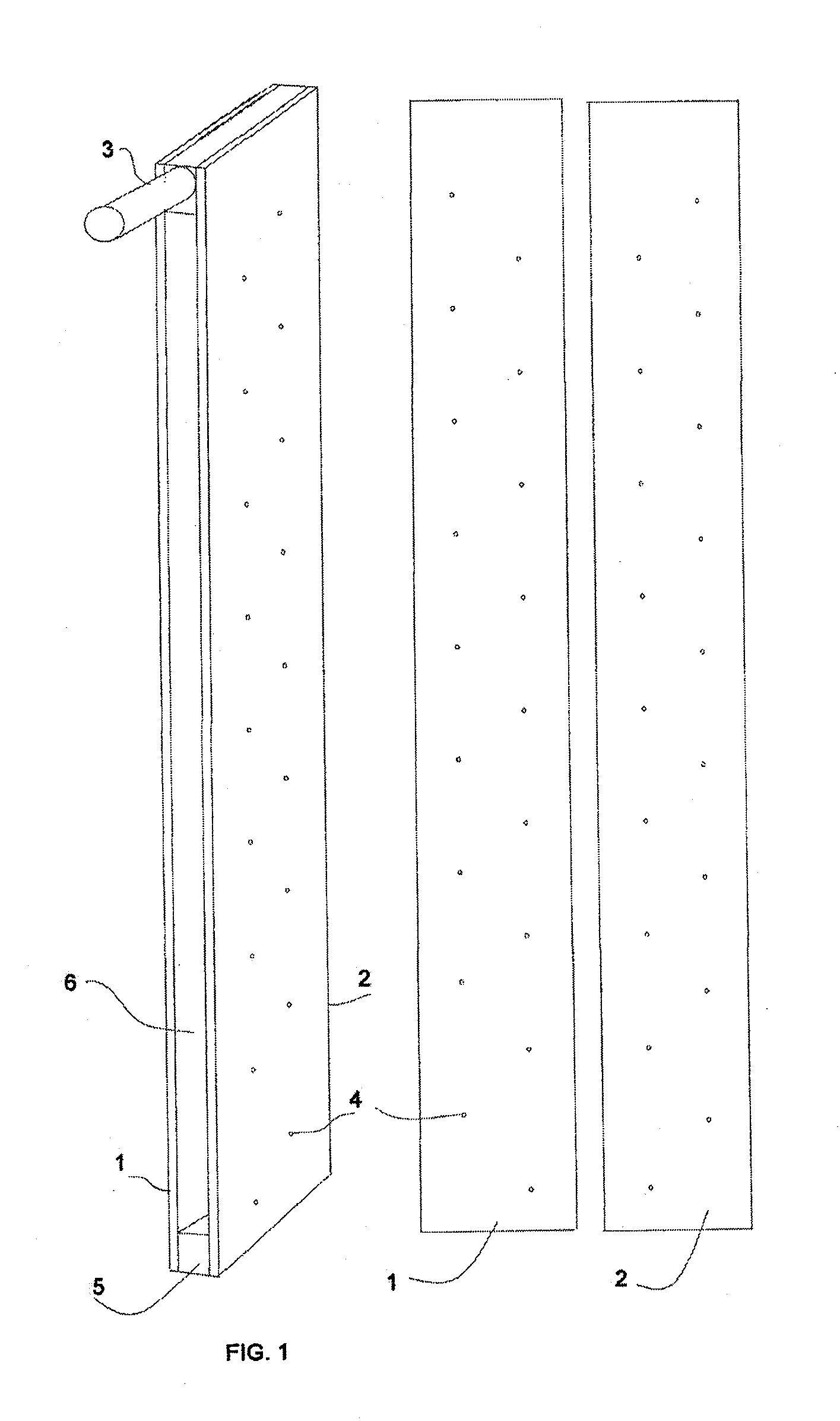 Method and apparatus for electrochemical treatment of contaminated water or wastewater