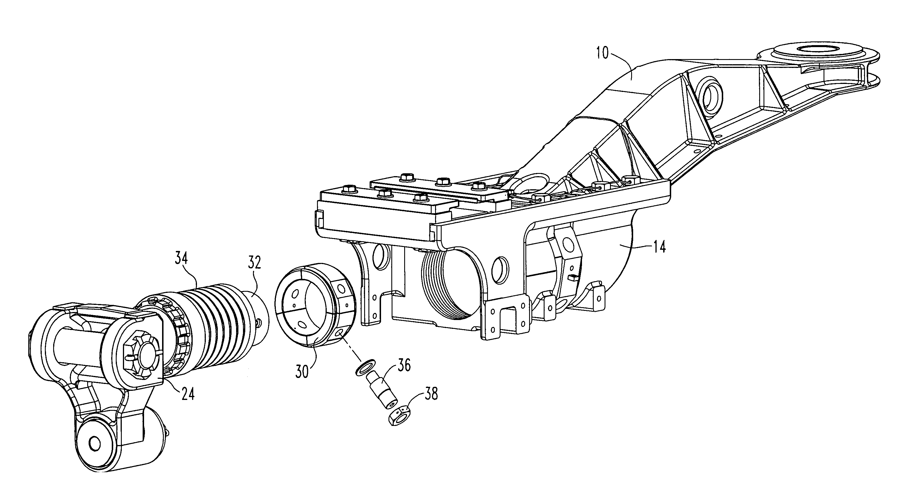 Fatigue-resistant emergency release device for rail transit vehicle coupler