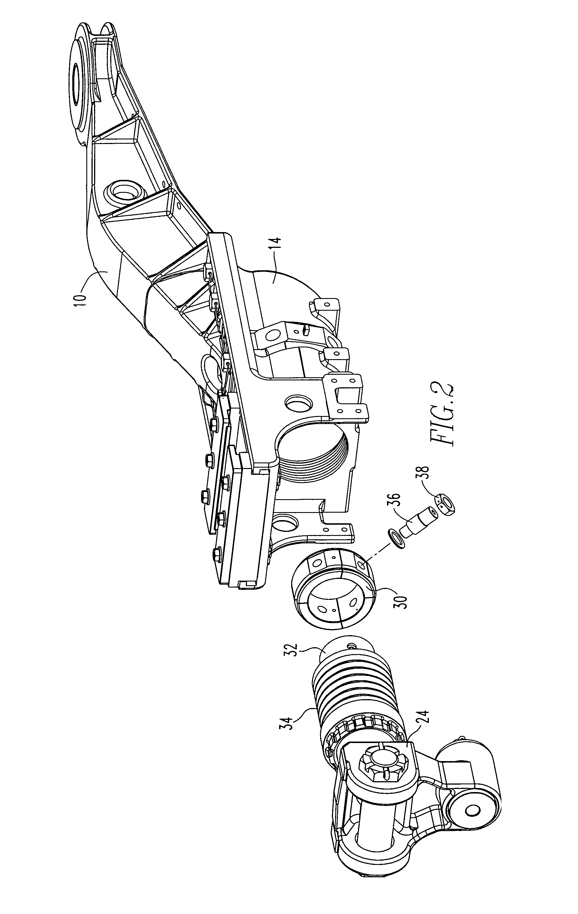 Fatigue-resistant emergency release device for rail transit vehicle coupler