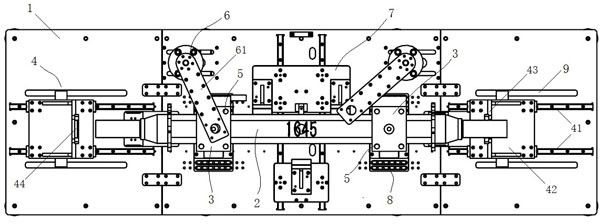 Device and method for fixing shaft tube and plate spring seat before welding