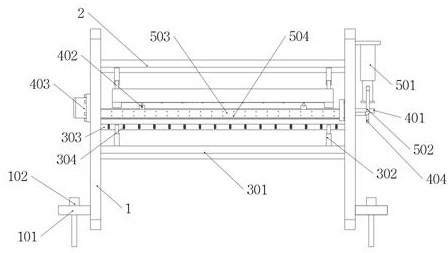 Mechanical continuous threshing device for agricultural harvesting