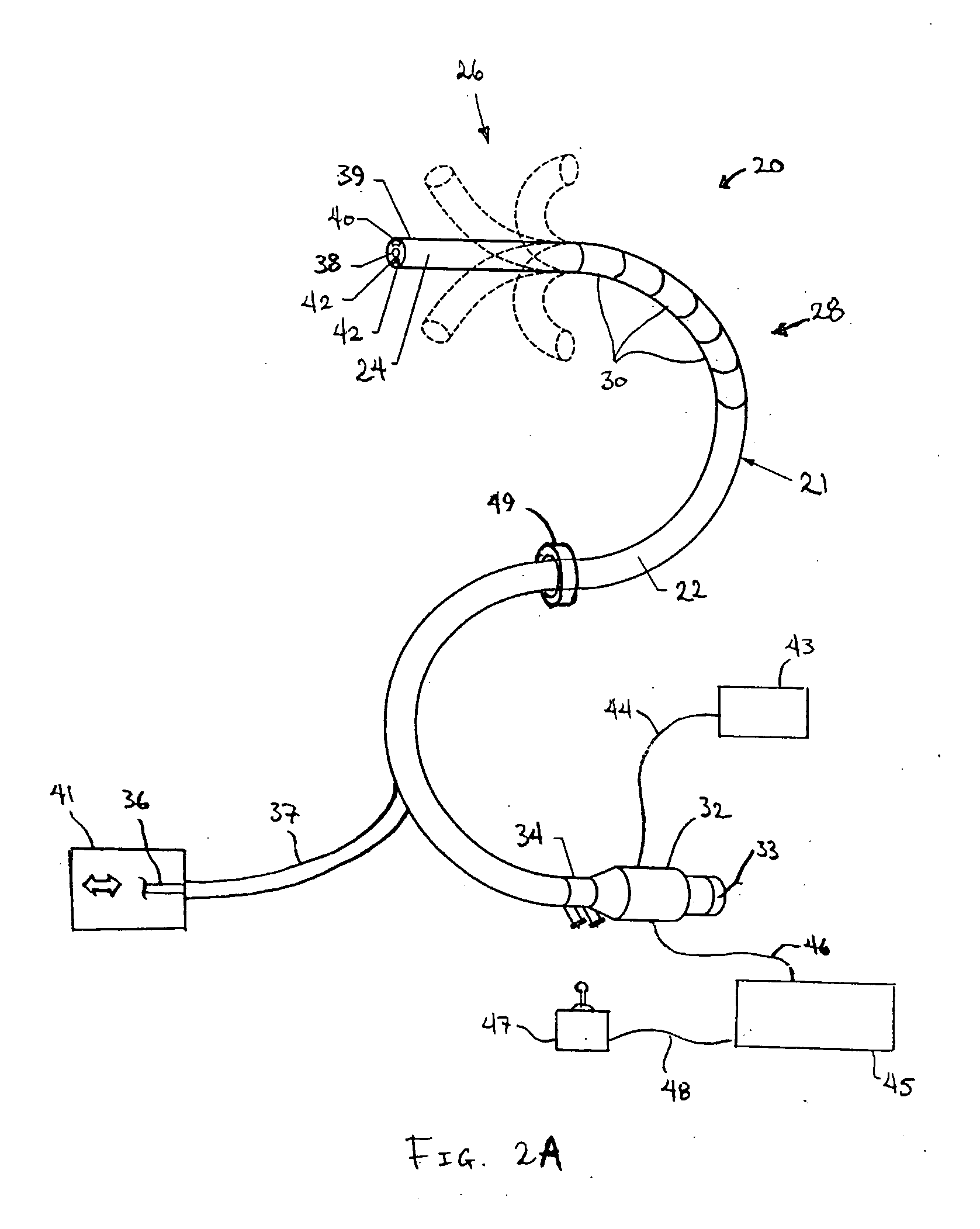 Method of navigating a therapeutic instrument with an apparatus having a handle coupled to an overtube