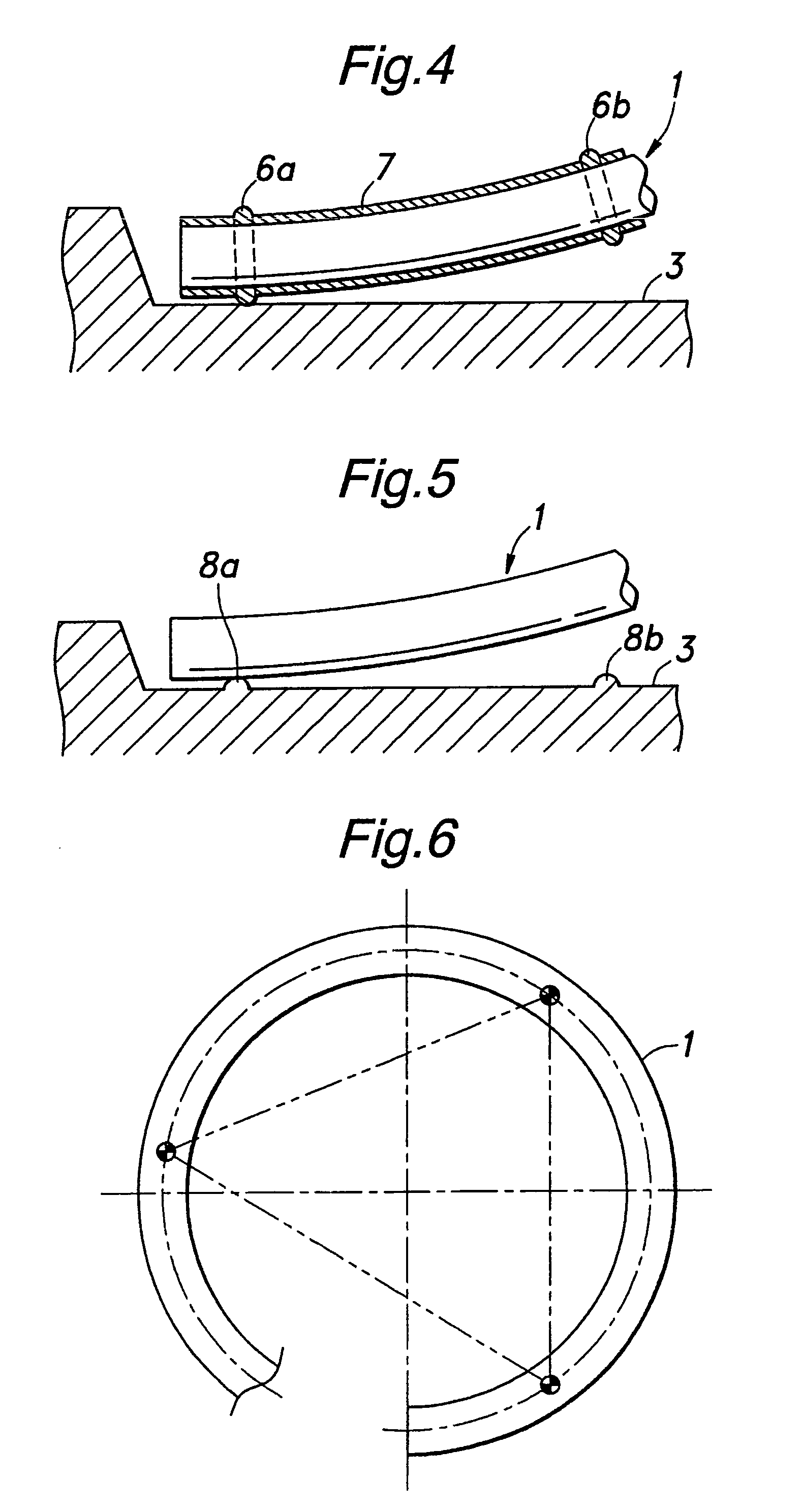 Compression coil spring device having a discrete support