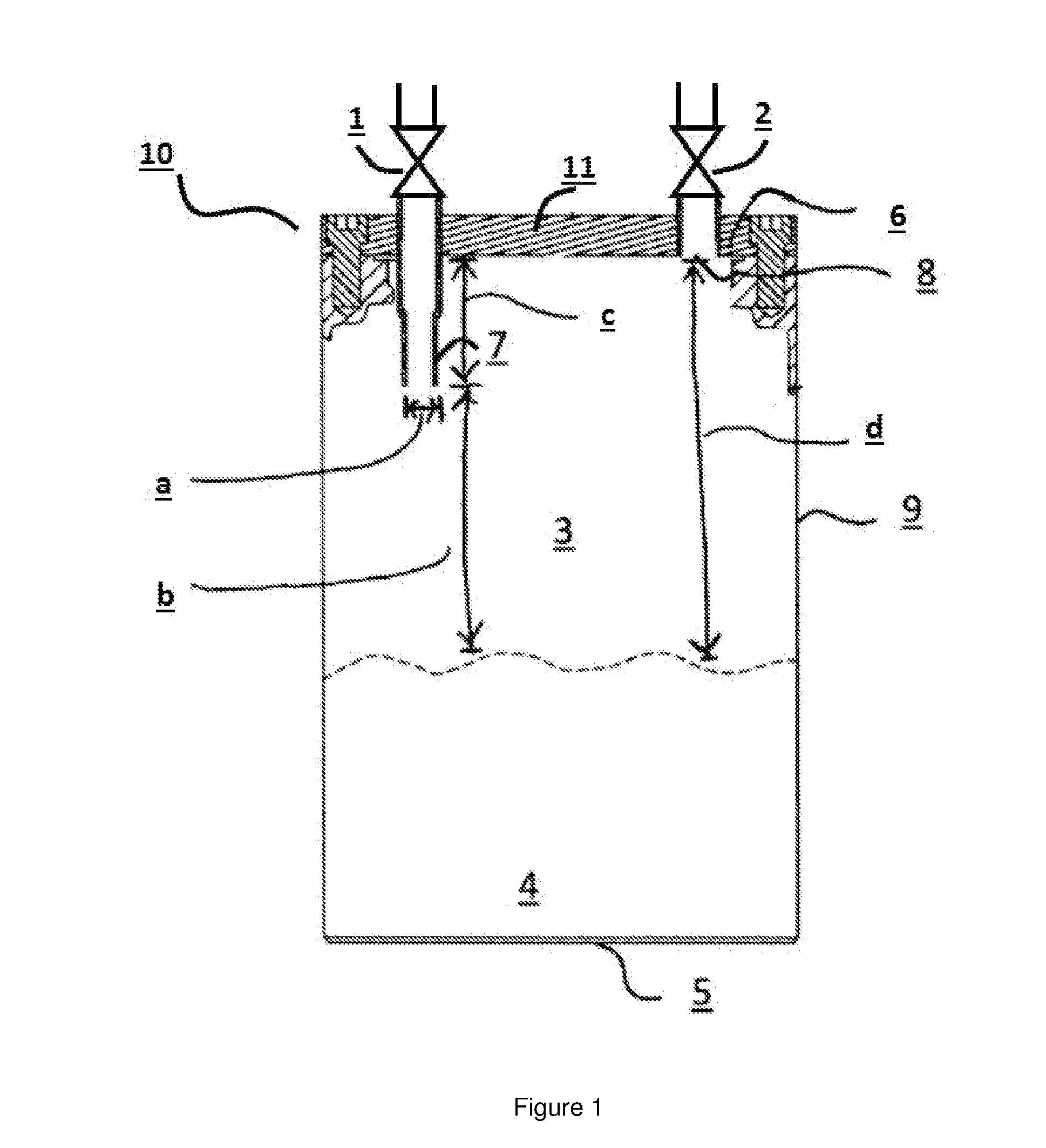 Container for chemical precursors in a deposition process