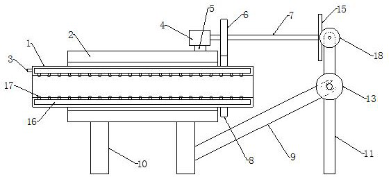 Rubber vulcanizing device for cable production line