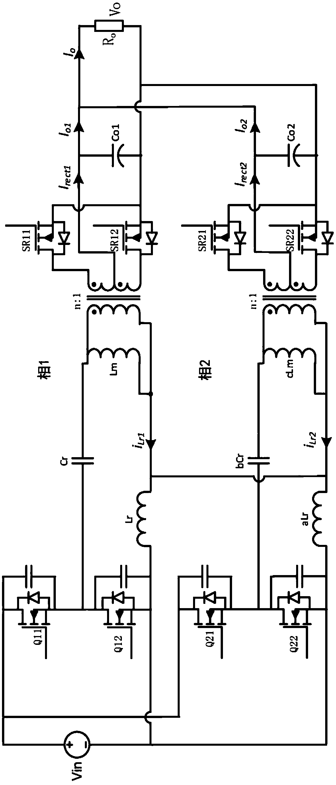 Modular parallel technique for resonant converter