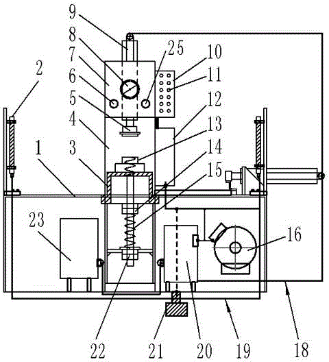 Rubber jacket hydraulic automatic combining device and method of butterfly valve assembly machine