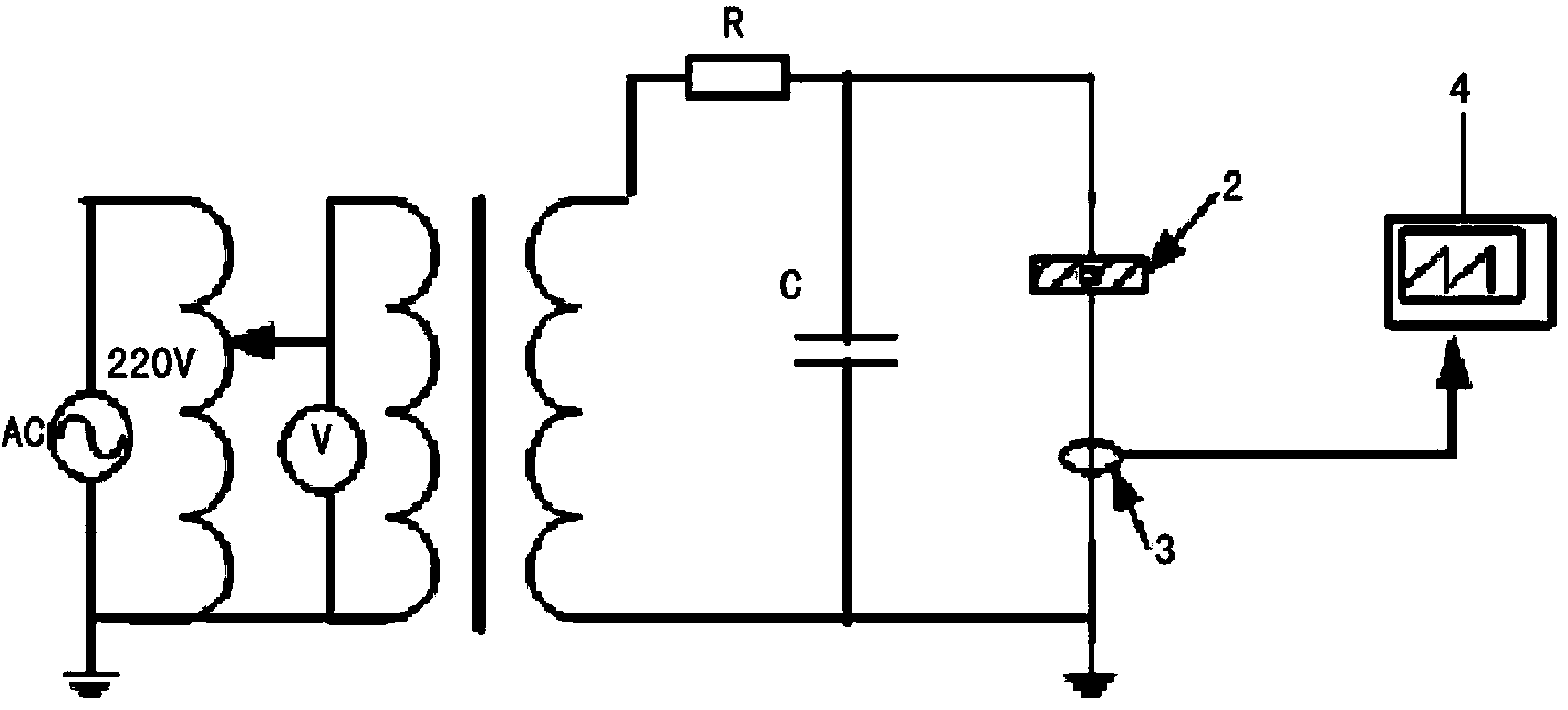 Capacitive equipment partial discharge detection method based on optical fiber current sensor