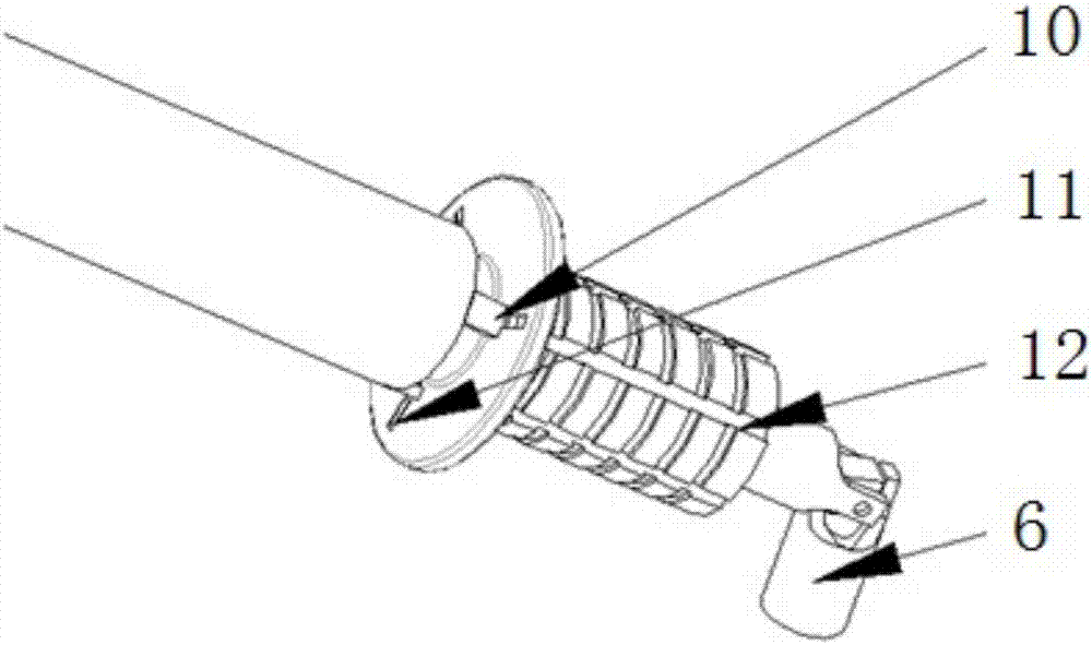 Auxiliary picking device for picking fruit aloft