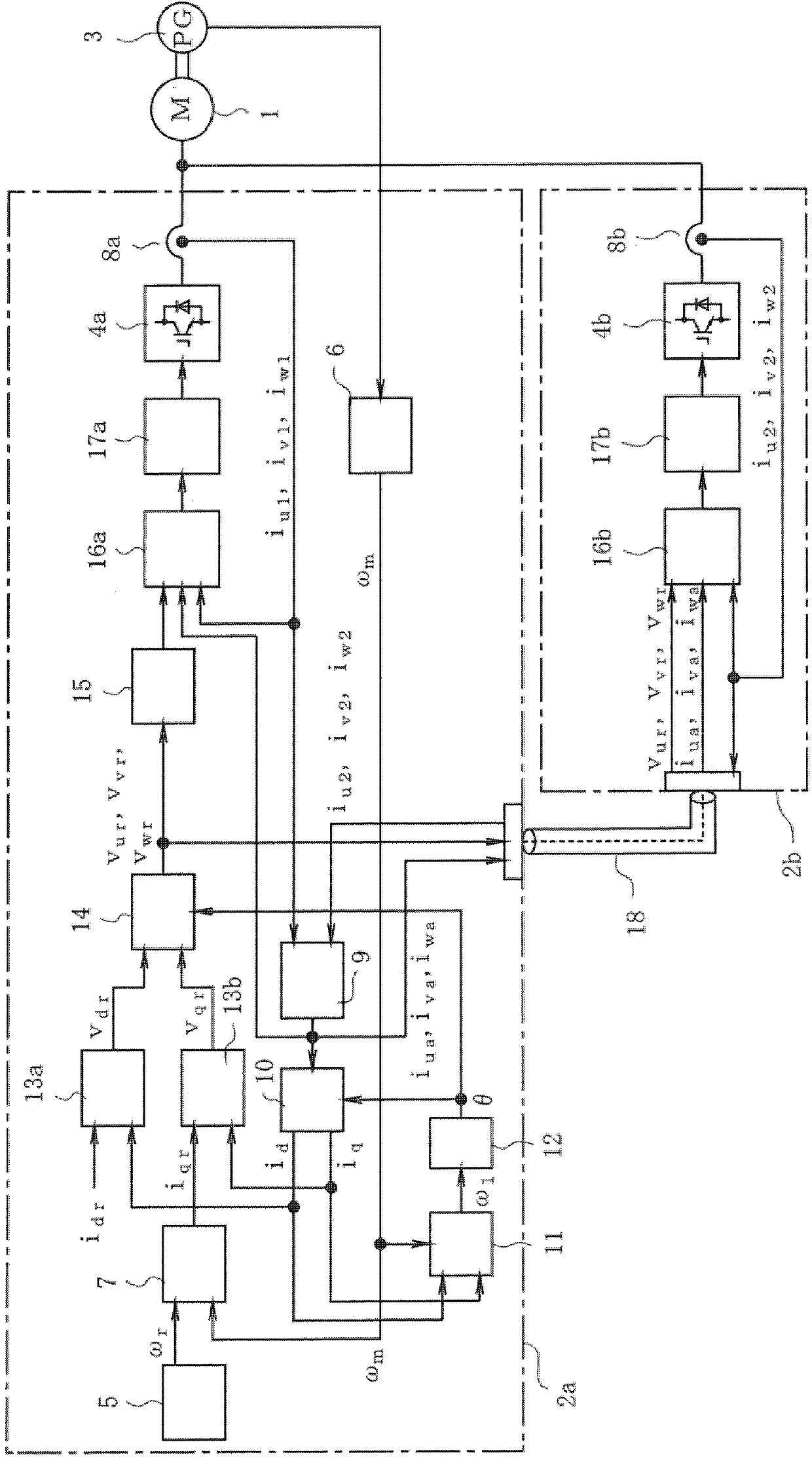 Parallel inverter device