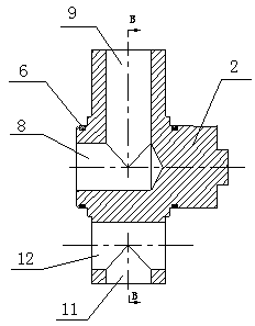 Centralized distribution multiway switching valve