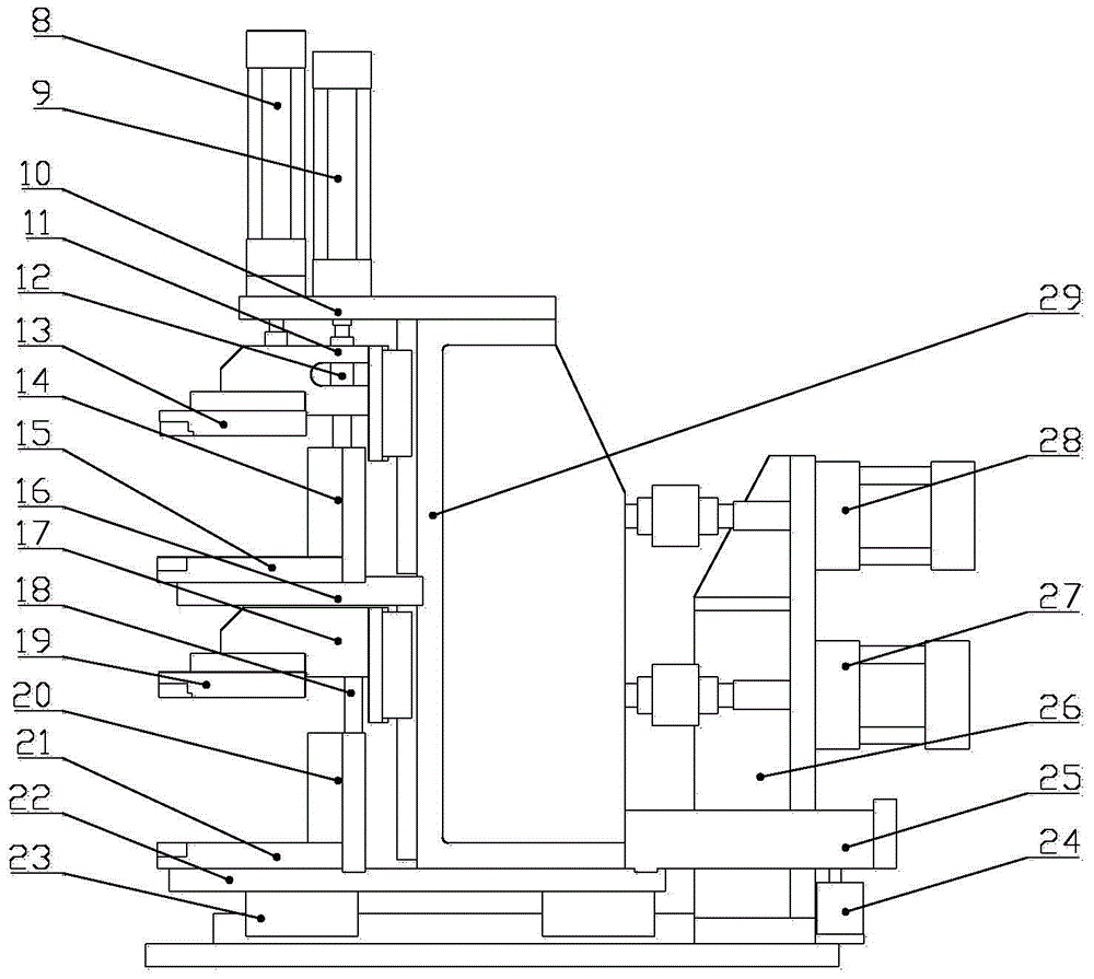 Double-layer door and window welding head and method for realizing automatic conversion between seam and seamless welding