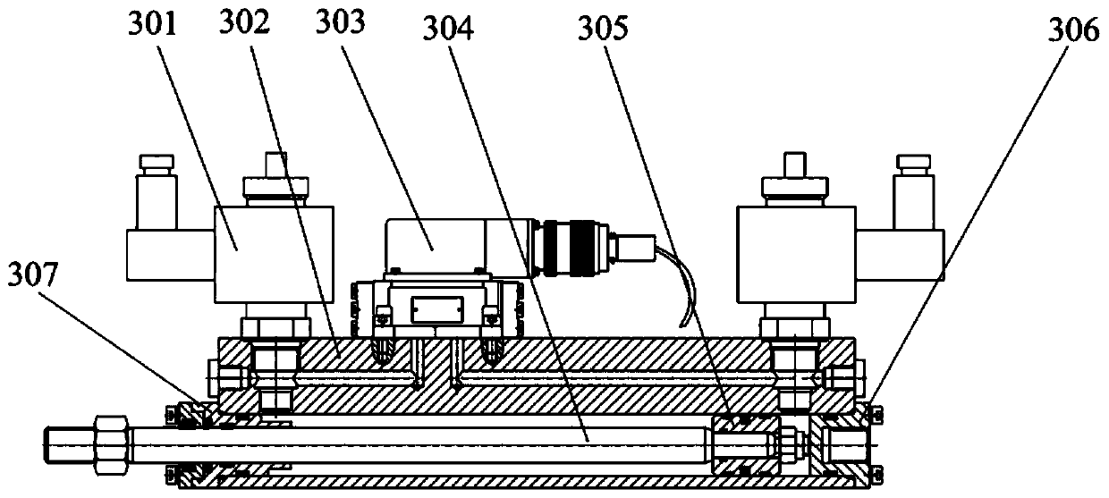 An unmanned vehicle steering system and method based on a two-stage planetary steering gear