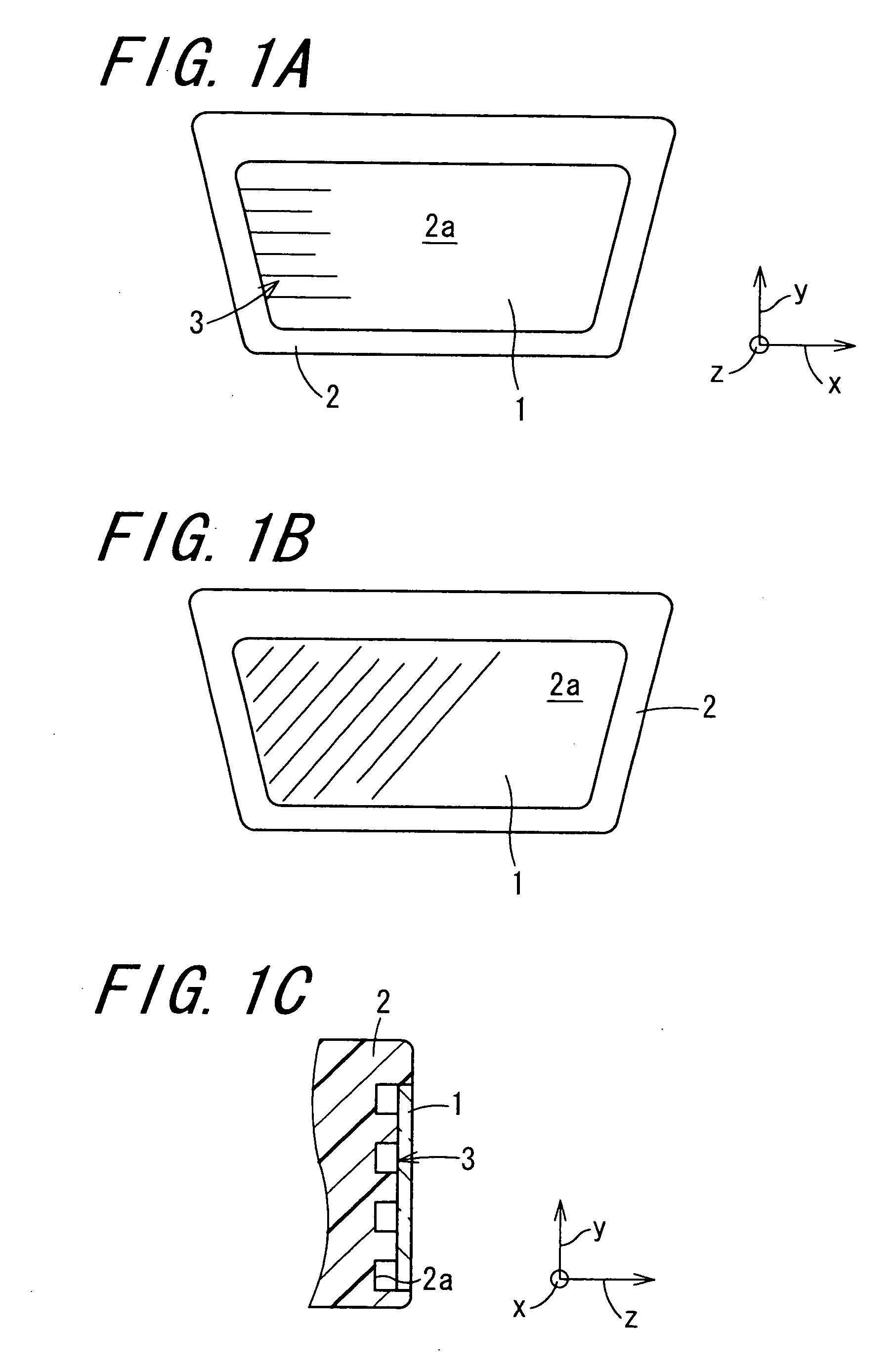 Panel structure for electronic apparatus and electronic apparatus