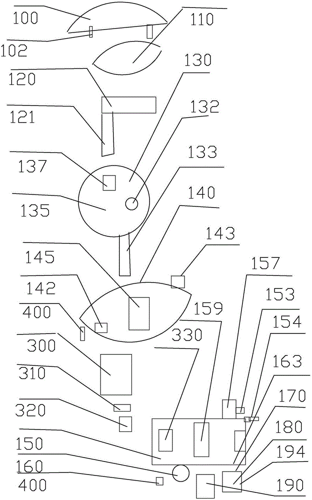 Massage device for relaxing human body